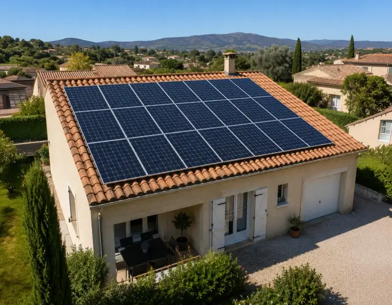 Prime à l'autoconsommation panneaux solaires Mens — aide financière de l'État